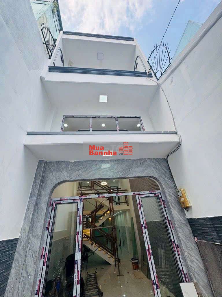 NHÀ 3 TẦNG - 64M2 3PN MỚI TOANH ĐÓN TẾT - TRUNG TÂM Q6 - GIÁ HƠN 4 TỶ.