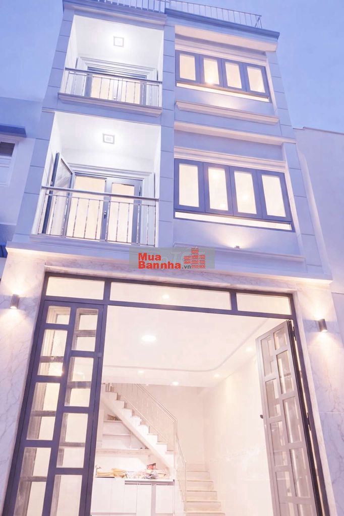 NHÀ ĐẸP 4 TÂNG BTCT HẺM 🚘 NGAY BIGC THOẠI NGỌC HẦU SÁT NGUYỄN SƠN