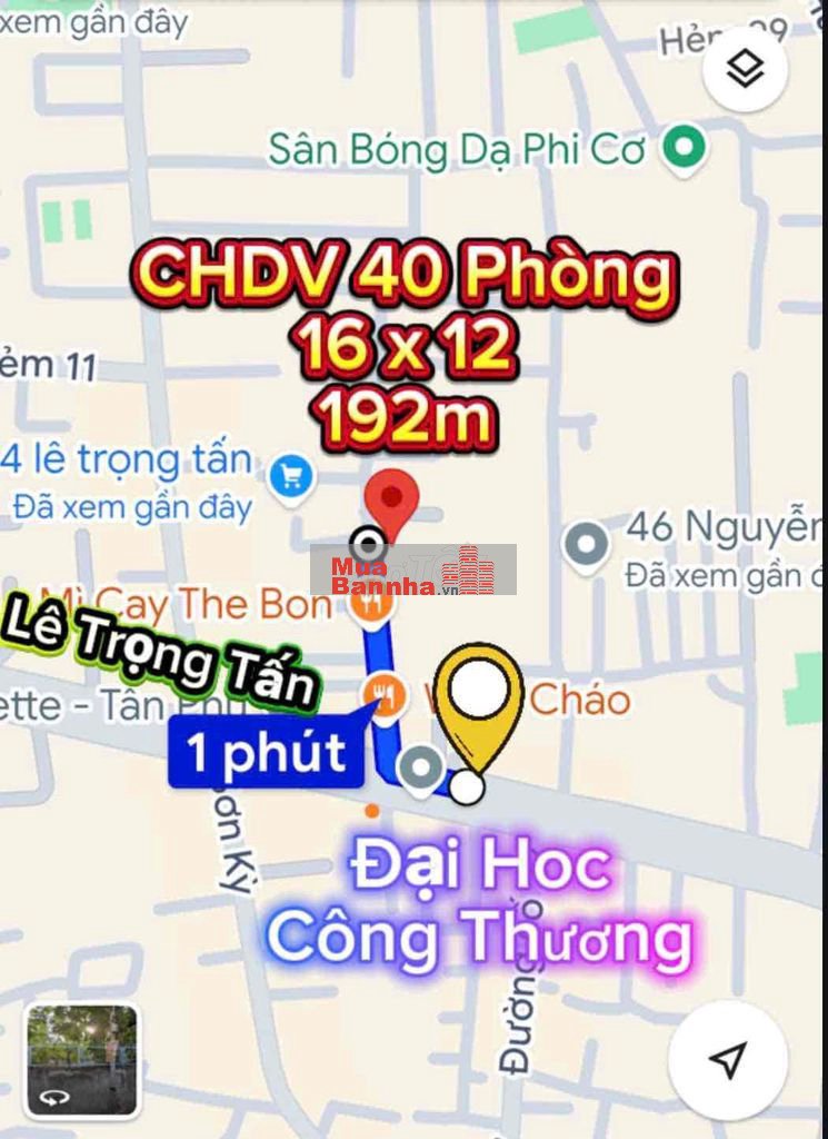 🔥🔥Bán Nhà 40 Phòng, Sinh lời 120tr/tháng, Sát Đại Học Công Thương, TP