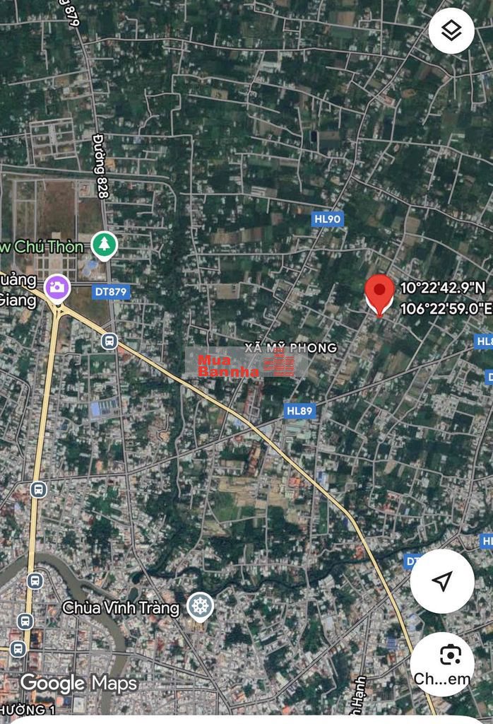 *** BÁN NHÀ MỸ HOÀ CÓ SÂN VƯỜN RỘNG