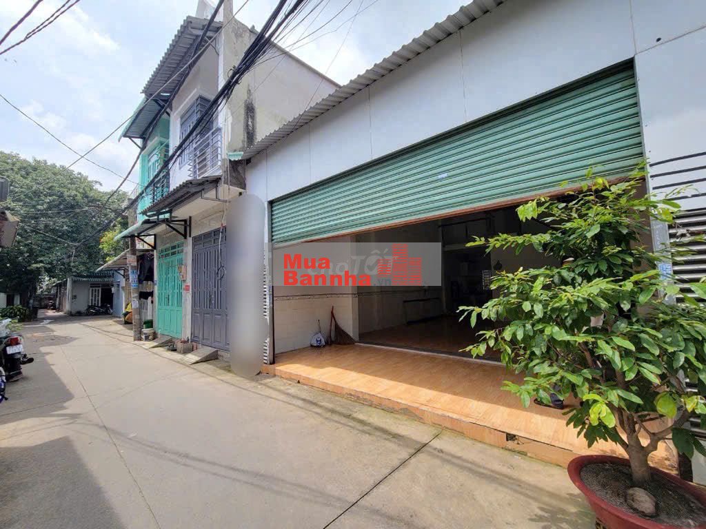 Nhà 1,5 tầng đường HT13 phường HT Q12 dt 92m2 (6,5mx14m) Hẻm Ôtô 4,8Tỷ