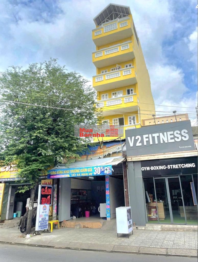 Nhà 7 tầng mặt tiền Nguyễn Văn Quá Quận 12, 5x30 thu nhập 60tr/th 19tỷ