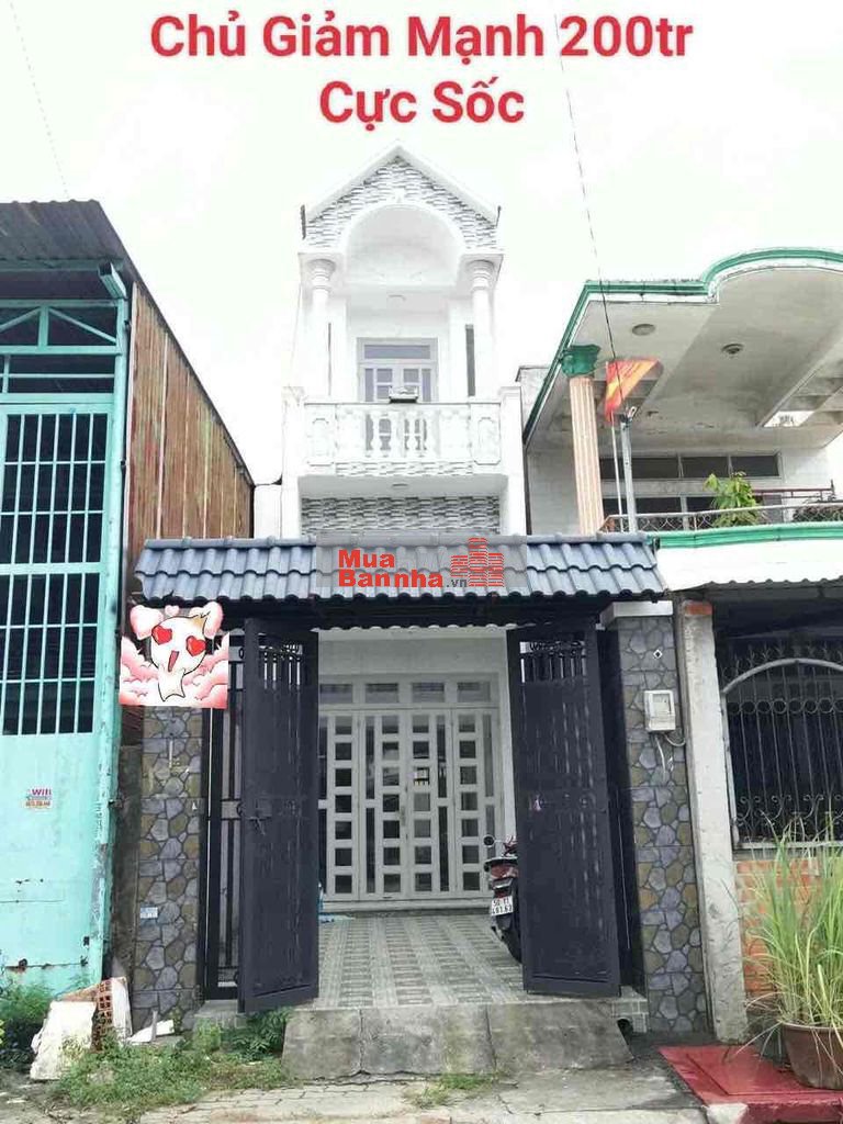 Bán Nhà Lầu Mặt Tiền Hóc Môn