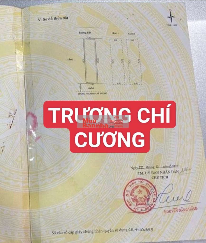 NHÀ TRƯƠNG CHÍ CƯỜNG HOÀ CƯỜNG HẢI CHÂU tHôNg 2/9