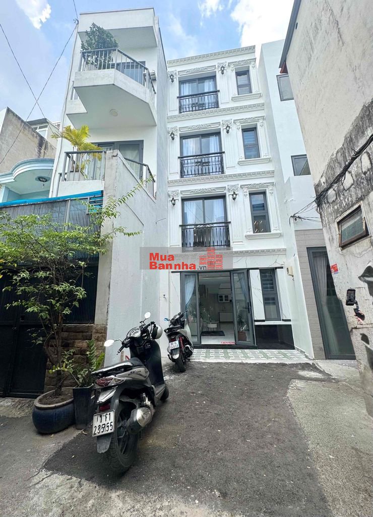 HÀNG HIẾM sát hẻm OTO - 4Tầng (4 x 15) Nở 5.2m ngay chợ Gò Vấp