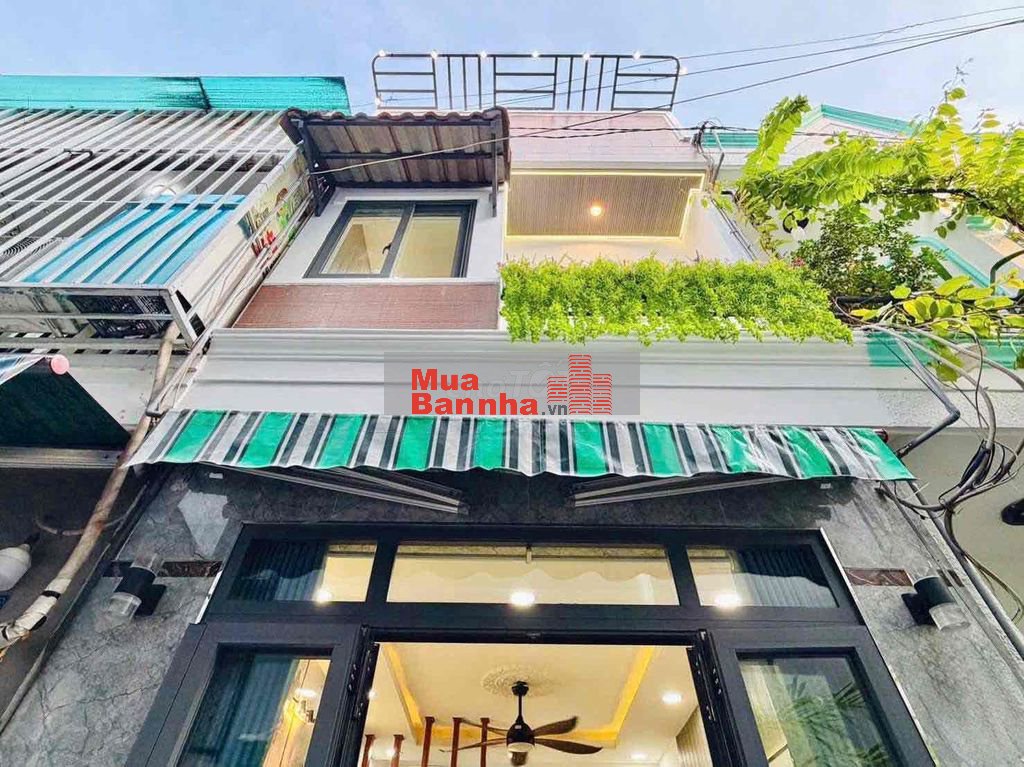 NHÀ QUANG TRUNG, PHƯỜNG 8 CŨ (THÔNG TÂY HỘI MỚI) TP.HCM CHỈ NHỈNH 3 T