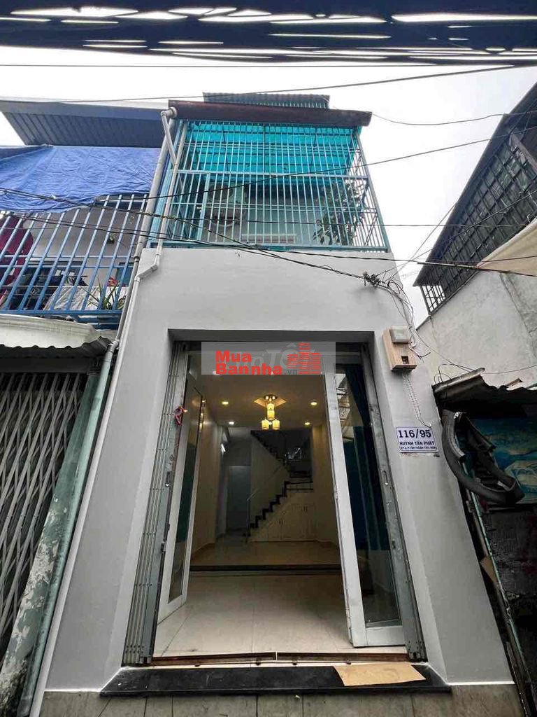 Nhà trung tâm q7, cách hxh chỉ 30m