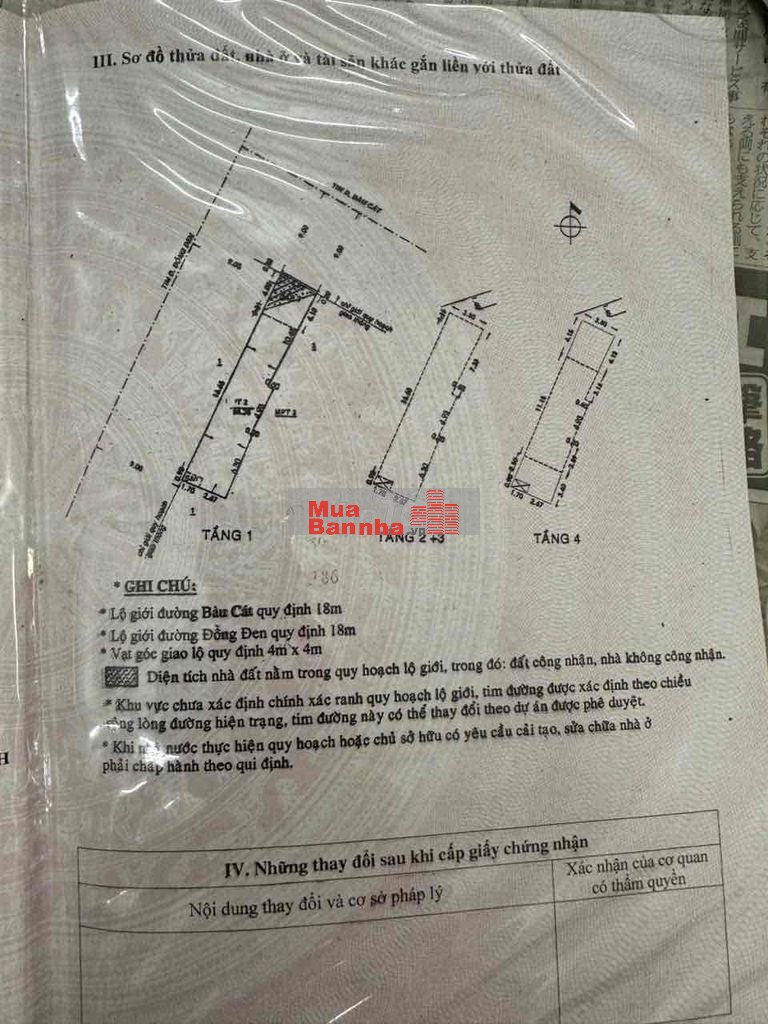 cần bán nhà Mặt tiền Đường bàu cát