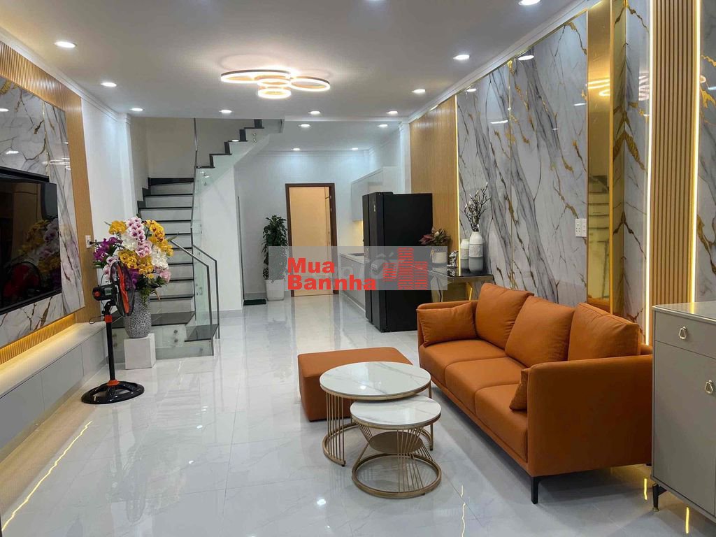 Nhà mới đường Nguyễn Bình, 1 trệt 1 lầu, hẻm xe hơi