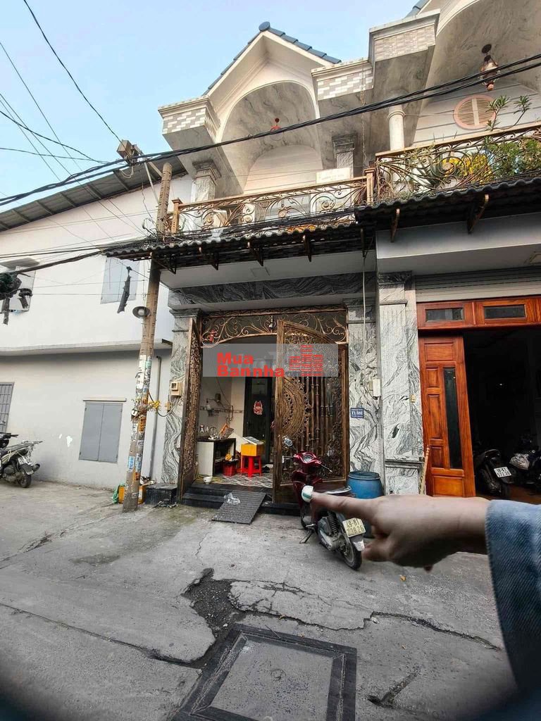 Nhà đẹp 4*16m 3PN hẻm 4m ô tô 2/Quách Điêu Đối Diện Đồng Đen Vĩnh LôcA