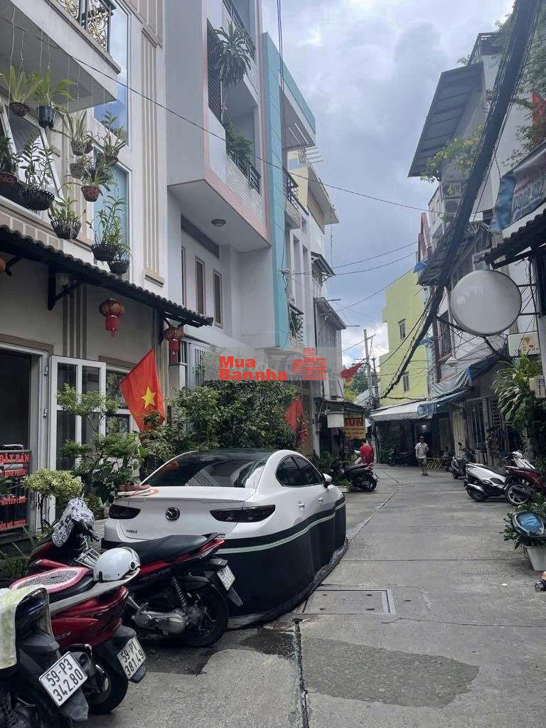 NHÀ HẺM XE HƠI PHƯỜNG 4 TÂN BÌNH 55M2 CHỈ 7X TY