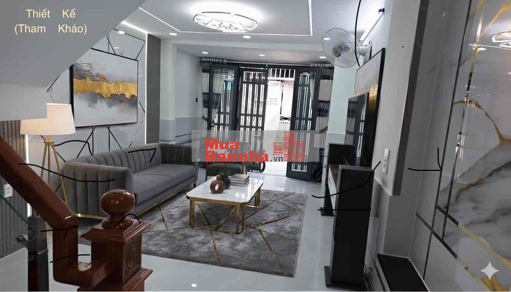 Bán nhà sổ hồng riêng đường Trương Thị Hoa – Phường Tân Thới Hiệp-Q12