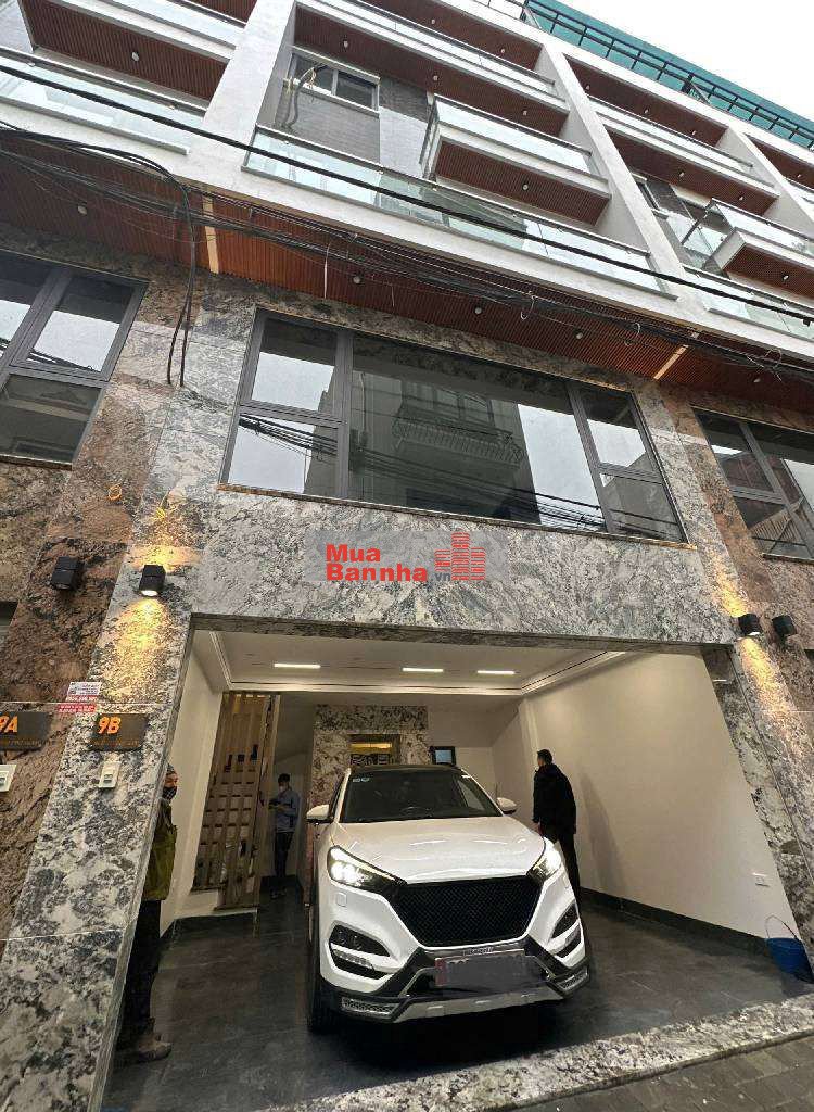 Mặt Phố Ô tô - 6 tầng thang máy - khu phố Trạm sầm uất - mặt tiền rộng