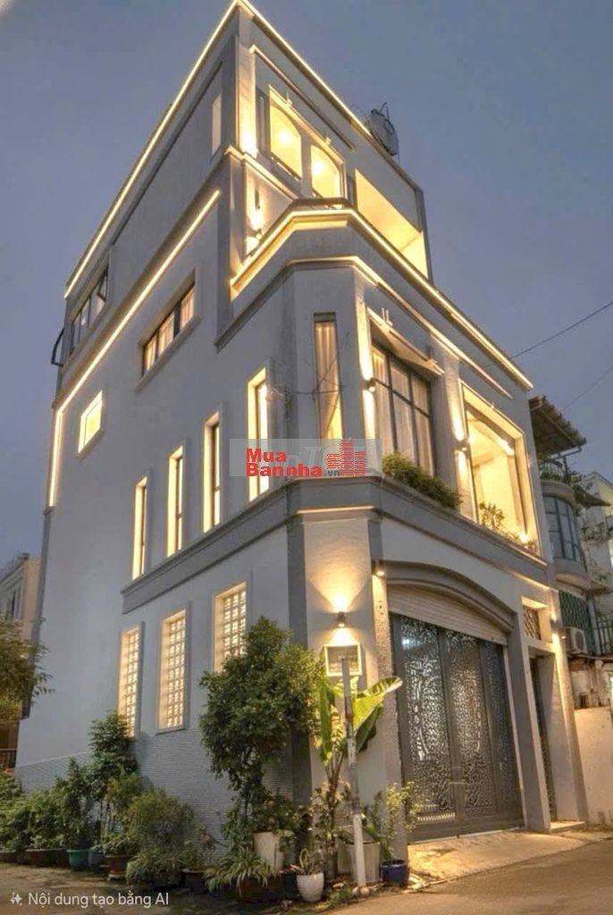 MẶT TIỀN PHÚ NHUẬN 6X12,5, HẦM, 4 TẦNG, THANG MÁY, HỒ BƠI 16,9 TỶ