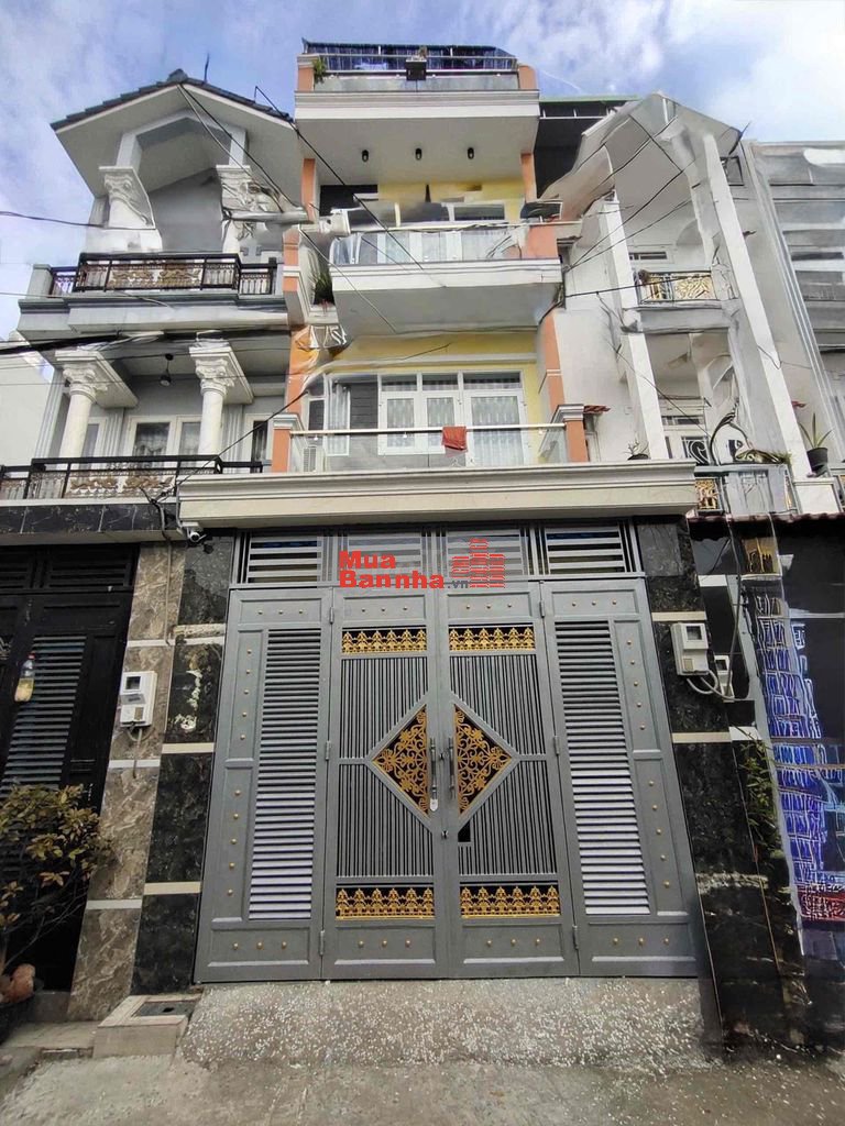 🏡 NHÀ 4 TẦNG - (4x16)m - HIỆP THÀNH 13 Q.12 – HẺM 5m THÔNG - 4 PN 5WC