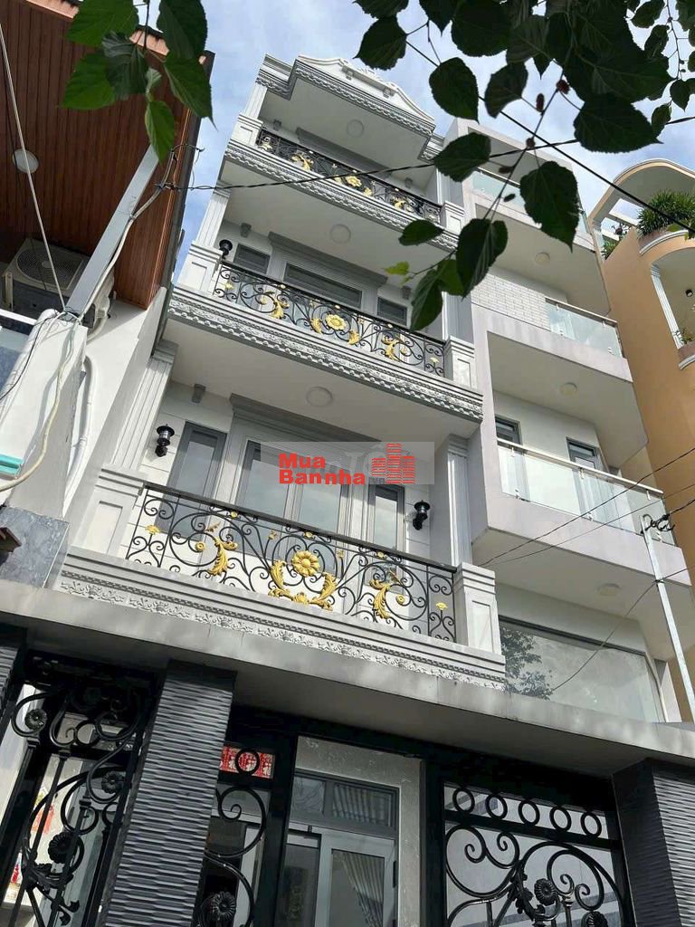 Nhà Bùi Minh Trực, Q.8. DT 3.8m x 14m, 3.5 tầng ST đúc