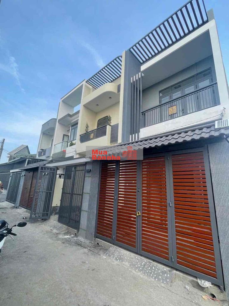 bán nhà mới xây 1lầu 1trệt sổ riêng, thổ cư phường hóa an. cách chợ hó