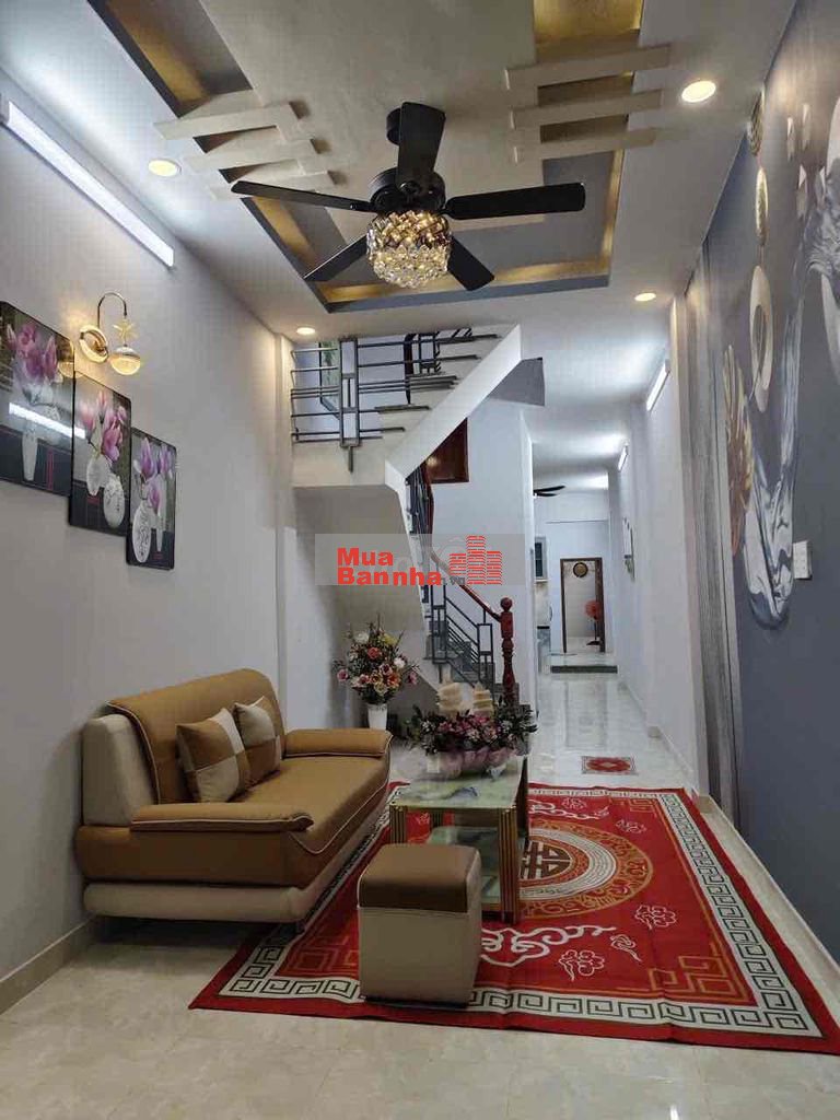 🟢 Nhà bán trệt, lầu -67m2-3 pn,2Wc-giá tốt hẻm 3m Bùi M Trực P5Q8,SHHC