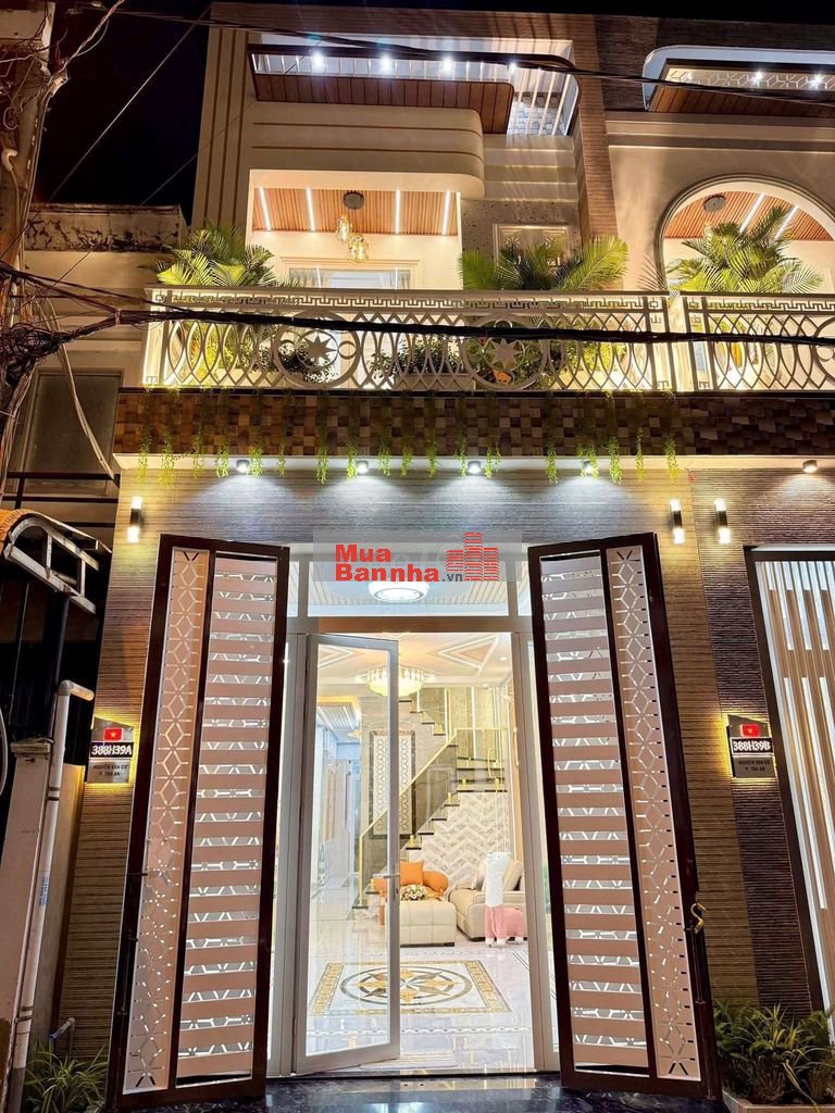 NHÀ TRỆT LẦU MỚI ĐẸP FULL NỘI THẤT - TRỤC CHÍNH HẺM 3-4 NGUYỄN VĂN CỪ