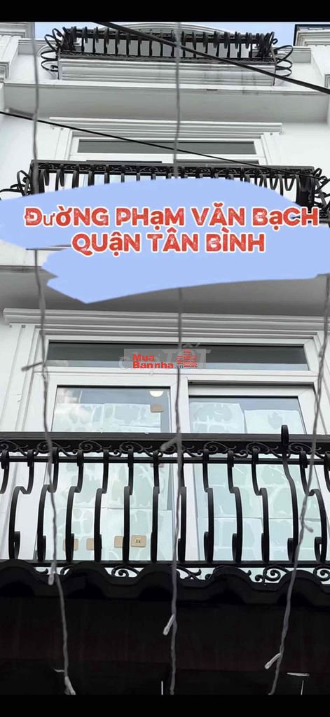 🌈 Nhà 2,5Lầu Đường Phạm Văn Bạch, P15, Quận TB
