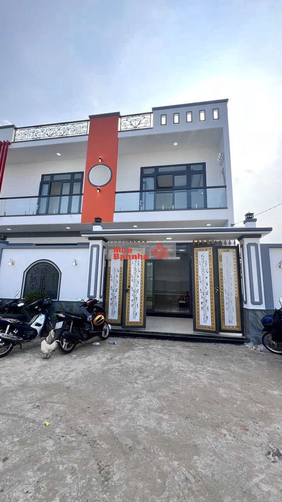 Nhà 1 trệt 1 lầu mới xây 1t450 4x16 gần ngã ba tân kim đường xe hơi