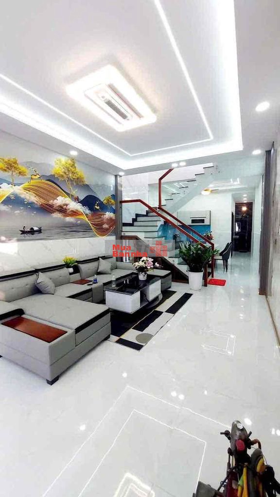 bán nhà siêu phẩm Huỳnh thi hai thong 5m Tân chanh Hiep q12