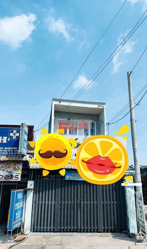 MẶT TIỀN KINH DOANH – GIÁ SỐC 1.45 TỶ – NGA 6.6M TÂN THÔNG HỘI, CỦ CHI