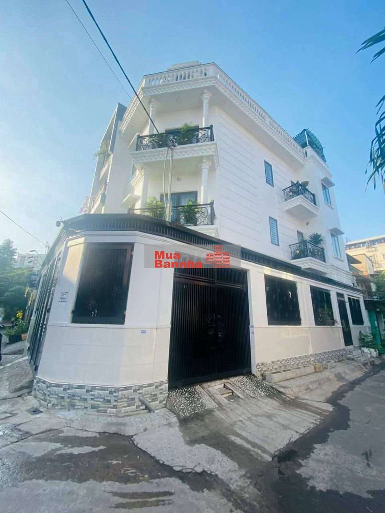 Nhà Phố 4 Tầng Góc 2 Mặt Tiền Đường Tân Thới Nhất 13B. Có Thang Máy