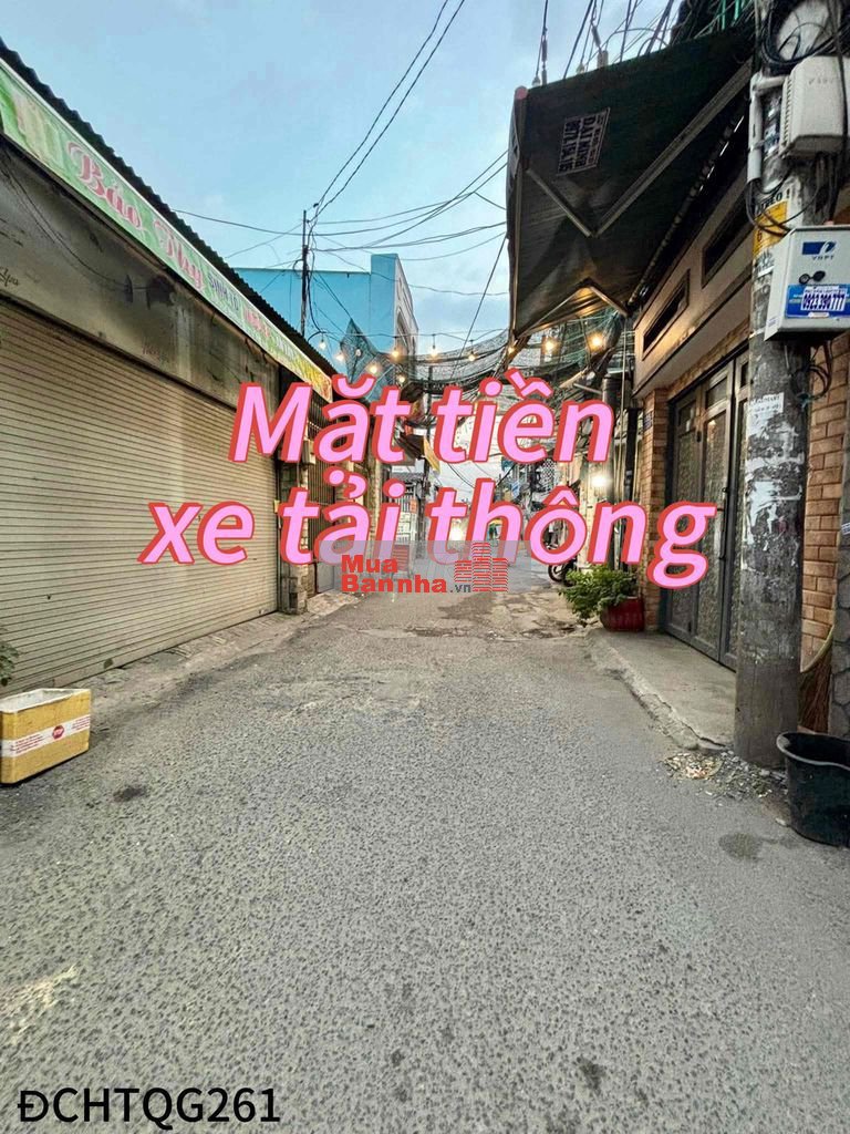 NHÀ MẶT TIỀN GIÁ TRONG HẺM, NỘI THẤT SANG XỊN