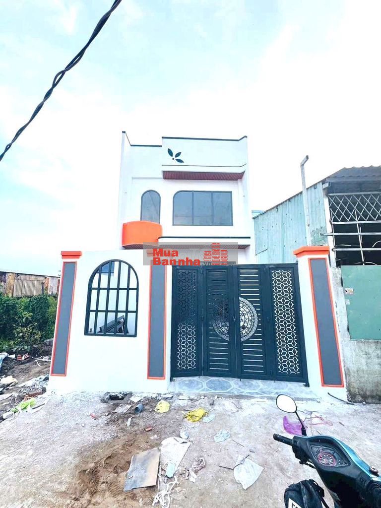 🌈Nhà 1 Lầu Mái Hộp Mới Xây Ngay Mỹ Lộc Đường Xe 7 Chỗ Tới Nhà SHR