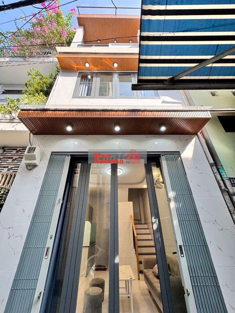 BÁN NHÀ NHỎ XINH 3 TẦNG QUẬN TÂN BÌNH FULL NỘI THẤT