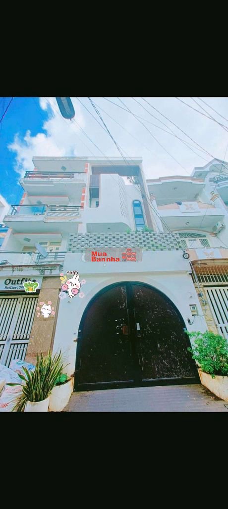 BÁN NHÀ PHAN HUY ÍCH - 78M2 - NGANG GẦN 5M - 4 TẦNG - GIÁ CHỈ 9,15 TỶ