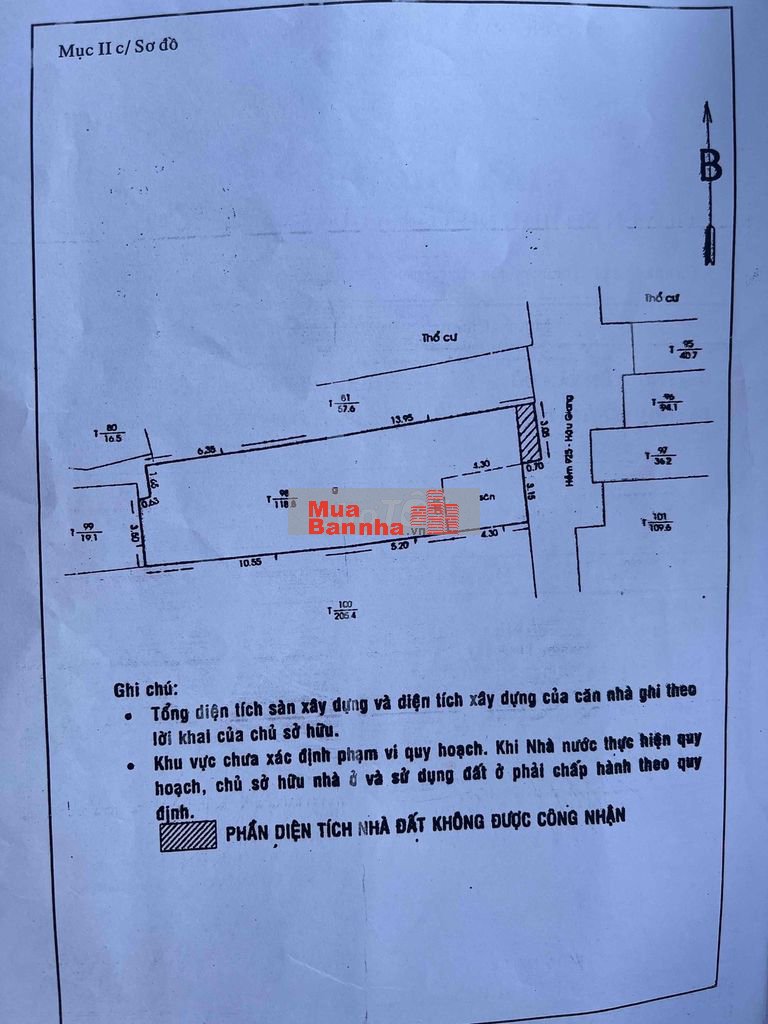 ✅ Bán nhà ngang 6,2m dài 20m gần đường chính Hậu Giang ✅