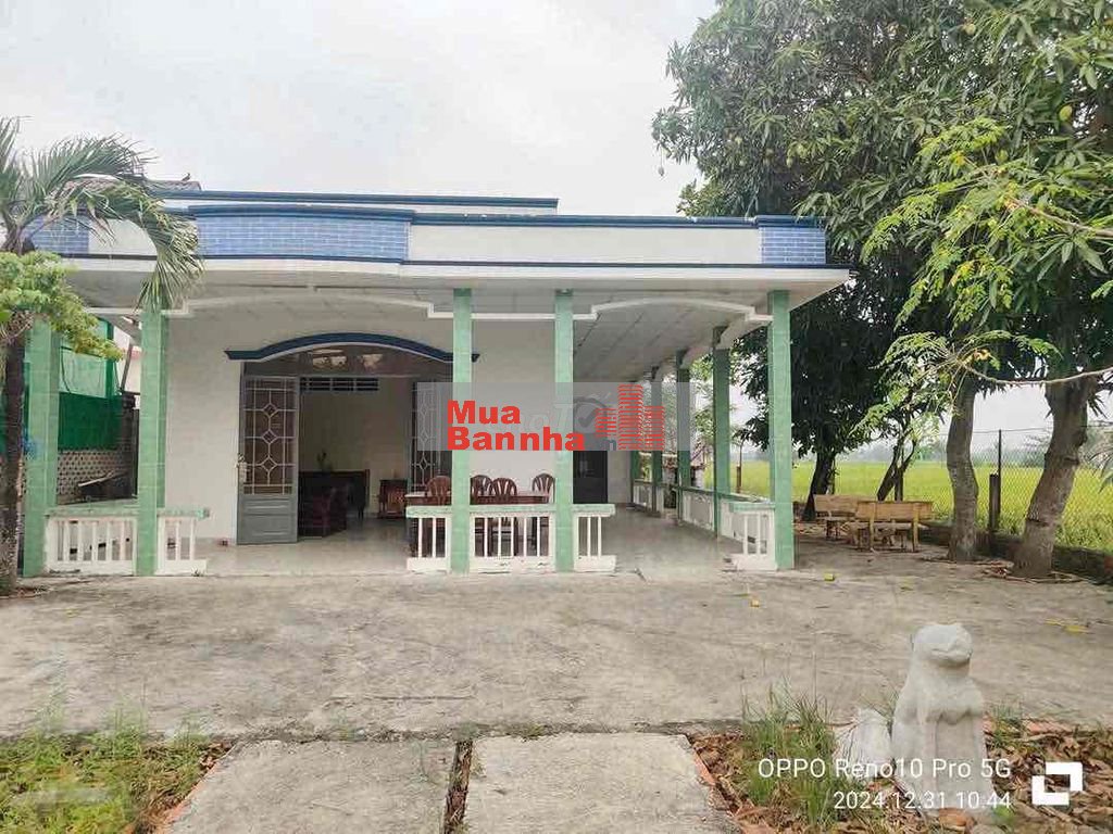 nhà vườn dt 557m2 đường xe hơi tại cần giuộc Long An