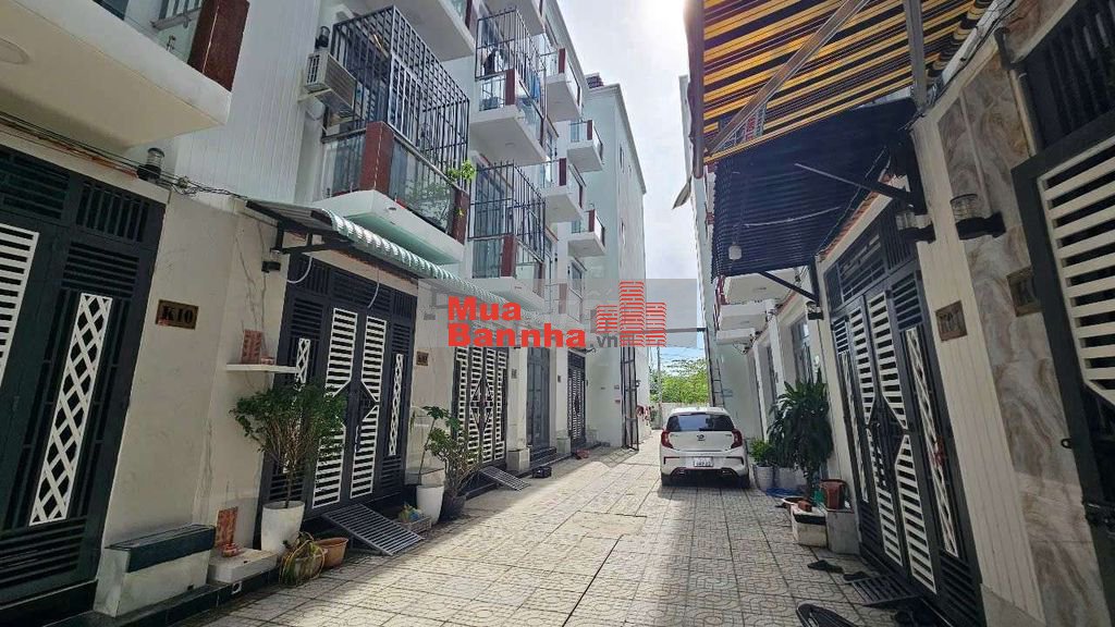 Nhà 1 trệt 3 lầu đã hoàn thiện 6pn đường xe hơi cách cầu ông thìn 500m