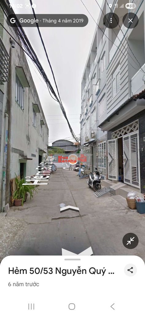 4 tỷ 550 thương lượng, nhà mới 2 tầng, đường 4 mét, diện tích : 4 × 10