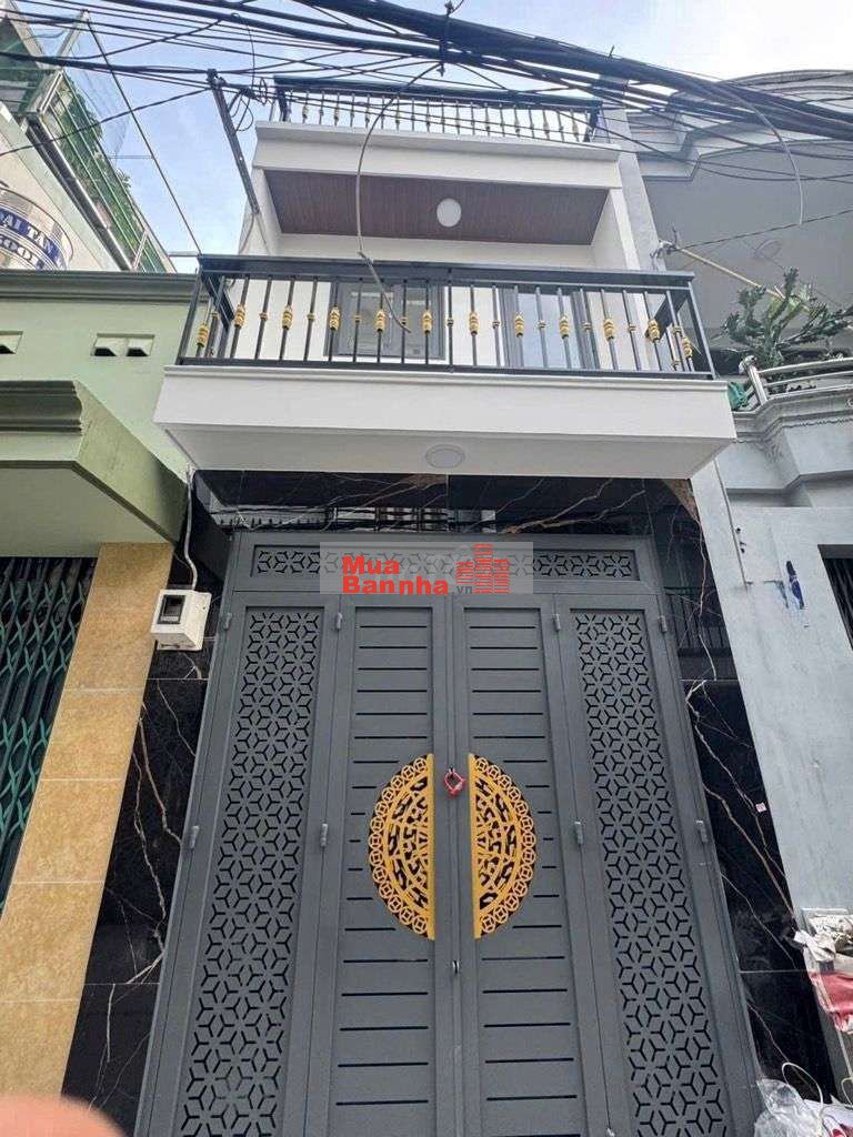 BÁN NHÀ ĐẸP BÌNH HƯNG HÒA, 5PN,3WC, HXH THÔNG THOÁNG.DT 3x7M.