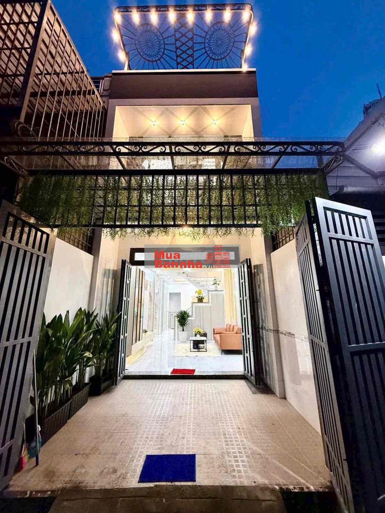 🏠NHÀ PHỐ SHR XÂY MỚI -FULL NỘI THẤT, OTO ĐẬU CỬA , P. TCH, Q12 🏠