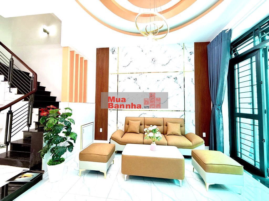 NHÀ 4 TẦNG - HẺM XE HƠI PHẠM VĂN CHIÊU, GÒ VẤP - FULL NỘI THẤT - 51m2