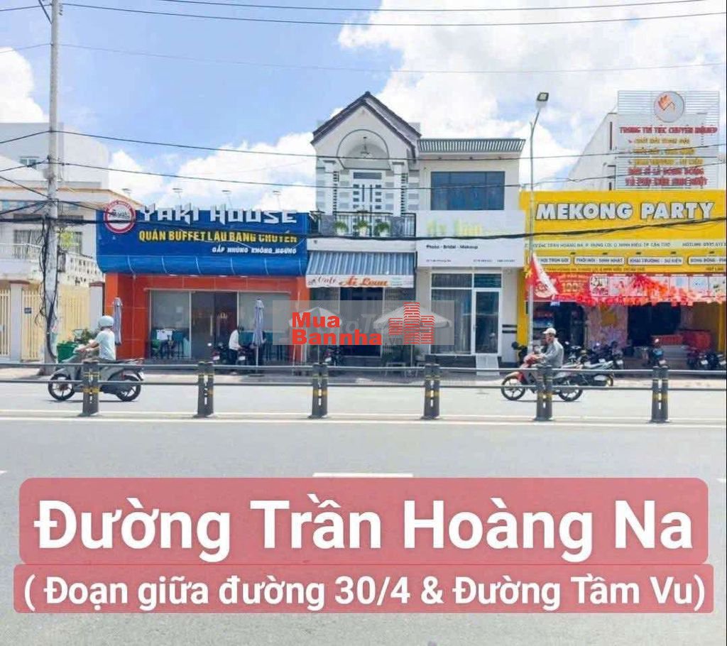NHÀ ( 8*25) MẶT TIỀN ĐƯỜNG TRẦN HOÀNG NA