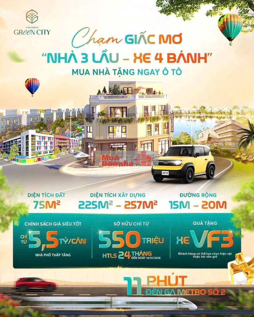Vinhomes gree city hau nghia long an