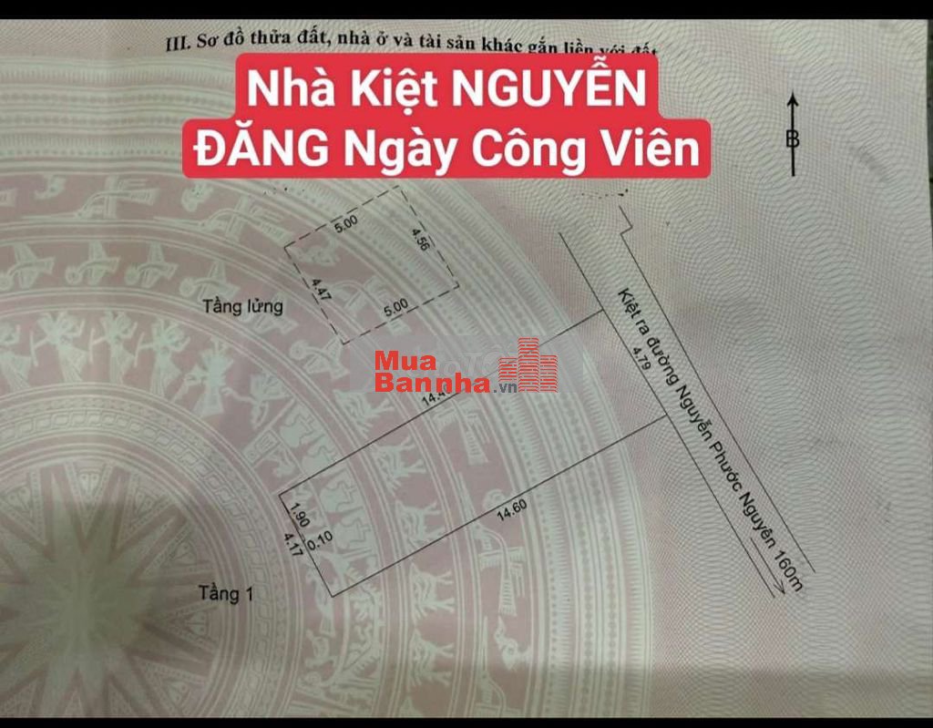 NHÀ NGAY CÔNG VIÊN KIỆT NGUYỄN ĐĂNG