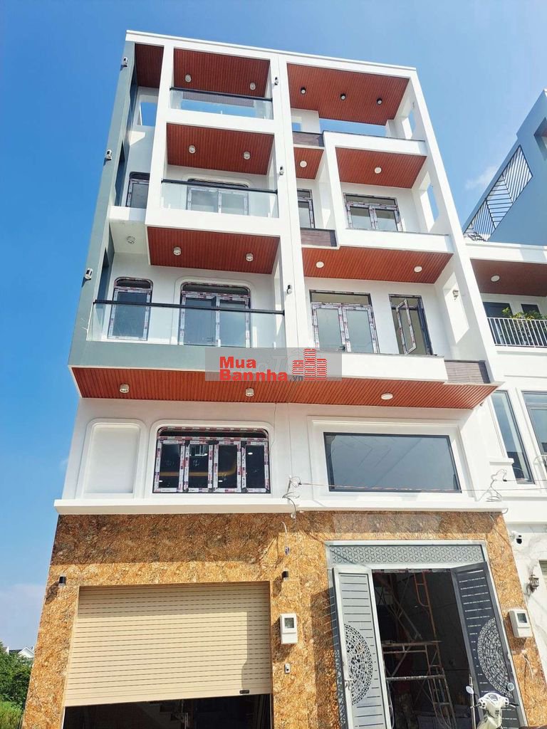 Nhà Phố Thang Máy Ao Đôi Bình Tân nhà 5 tầng DT 4mx17m giá 8,9 tỷ