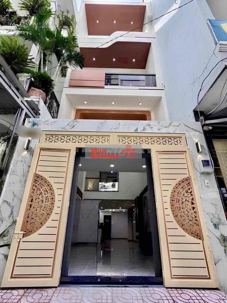 👉👉Mặt Tiền Đường Xe Hơi 12m Có Lề - Kinh Doanh Đỉnh, Nhà Đúc 4 Tầng -