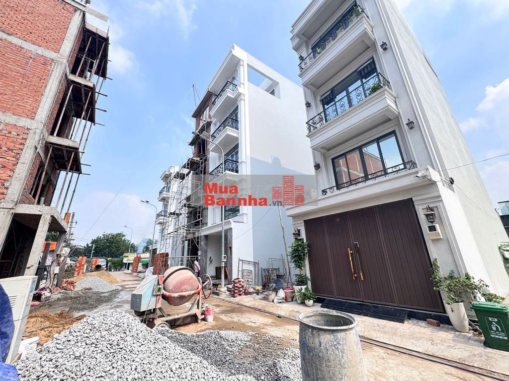 Nhà Phạm Văn Đồng,Hiệp Bình Chánh,51M2,5Tầng,Full Nội Thất,Hẻm Nhựa 7M