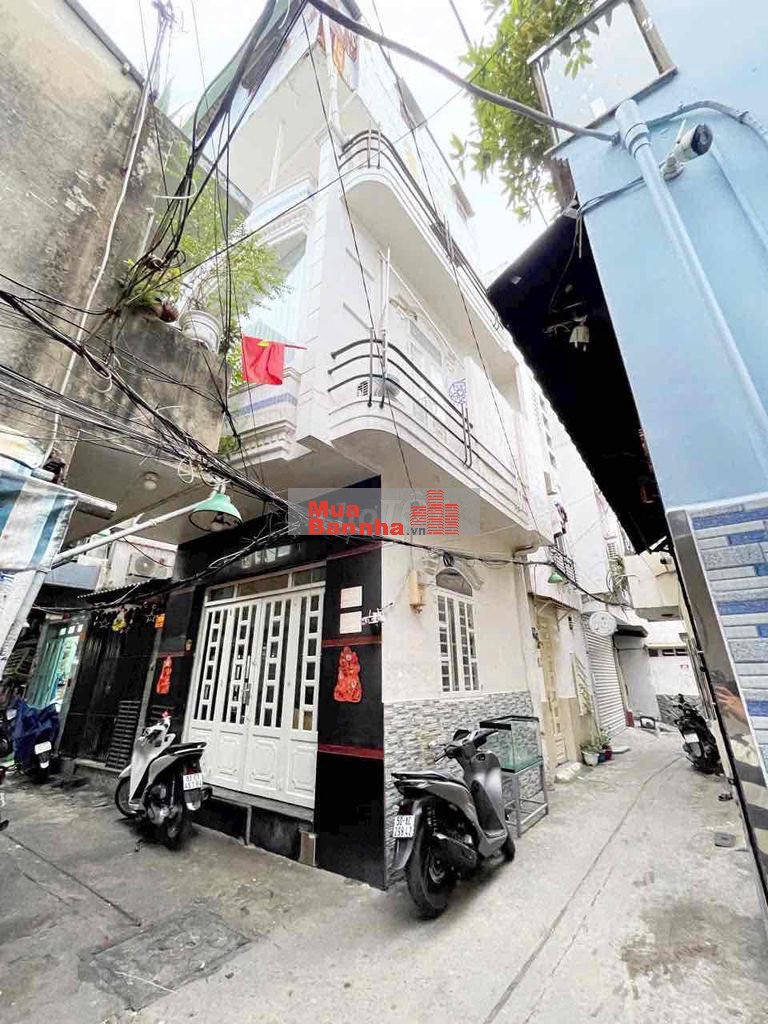 Bán Nhà 4 tầng Hẻm 159 Trần Văn Đang Quận 3 giá tốt