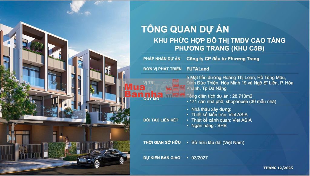 BOOKING Townhouse, Shophouse Futa Kim Phát, Hòa Khánh, Đà Nẵng