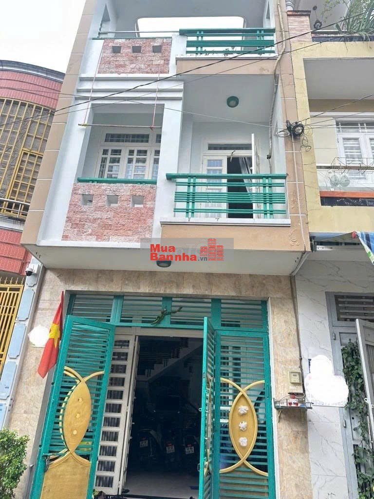 NHÀ 3 TẦNG, DT (4X12)M2, HẺM XE HƠI 7M THÔNG, GIÁ 5,05 TỶ CÒN TL