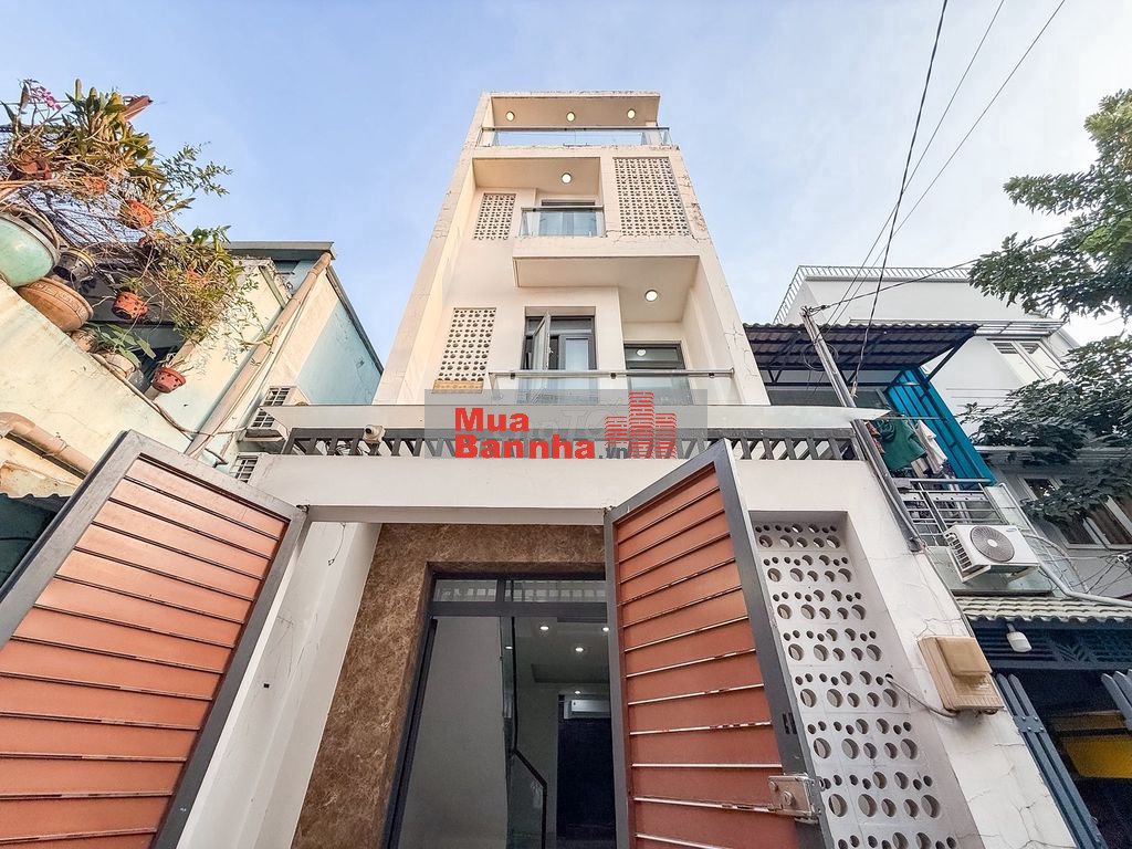 BÁN NHÀ 50M2 ĐẤT + 4 TẦNG ĐƯỜNG TRẦN BÌNH TRỌNG