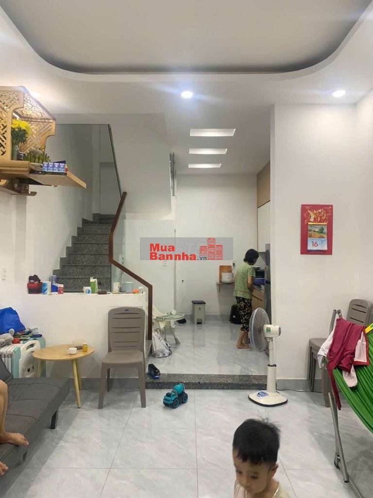 NHÀ HẺM 3.5M SỔ ĐẸP CN HC ĐỦ KV AN NINH GẦN CHỢ TRƯỜNG HỌC GIÁP GÒ VẤP